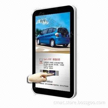 19" Wall-mounted AD Player with Scrolling Screen, Supports Classify User's Authority Administration